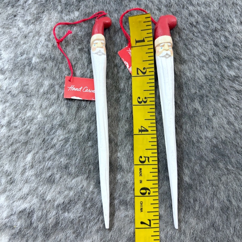 NWT Dept 56 Santa Claus Icicle Ornaments - Picture 12 of 12